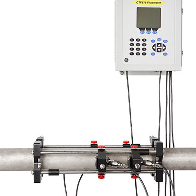 GE Panametrics CTF868 Clamp-On Ultrasonic Gas Flowmeter