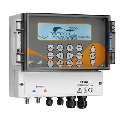 Micronics Series U3000/U4000 Fixed Clamp-on Ultrasonic Flowmeter
