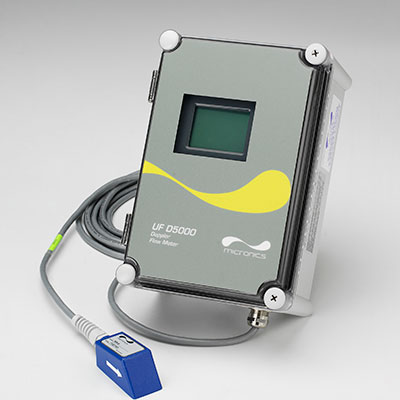 Micronics Series UF D5000 Fixed Clamp-on Doppler Flowmeter