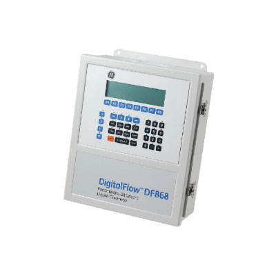 GE Panametrics Digital Flow DF868 Clamp-On Ultrasonic Liquid Flowmeter